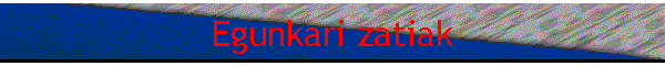 Egunkari zatiak